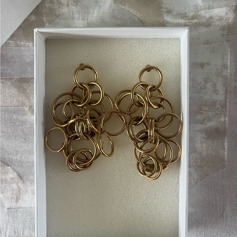 Elegant Gold Hoop Earrings